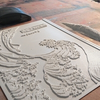 Ukiyo-e Woodblock Printing - Kabuki Samurai by bramtan.com - Thumbnail 5