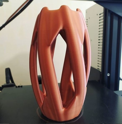 Vase - Twisted Wave 3D Print 288397