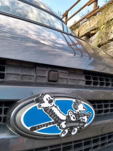 Calvin&Hobbes Ford Emblem