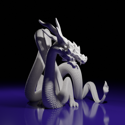 Dragon Sculpture 3D Print 288448