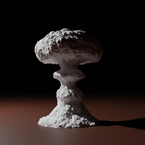 Atomic Mushroom 3D Print 288453