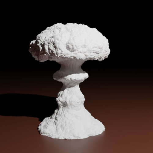 Atomic Mushroom 3D Print 288454