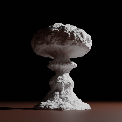 Atomic Mushroom 3D Print 288455