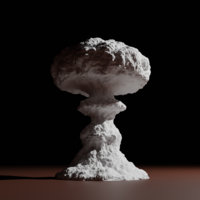 Small Atomic Mushroom 3D Printing 288455