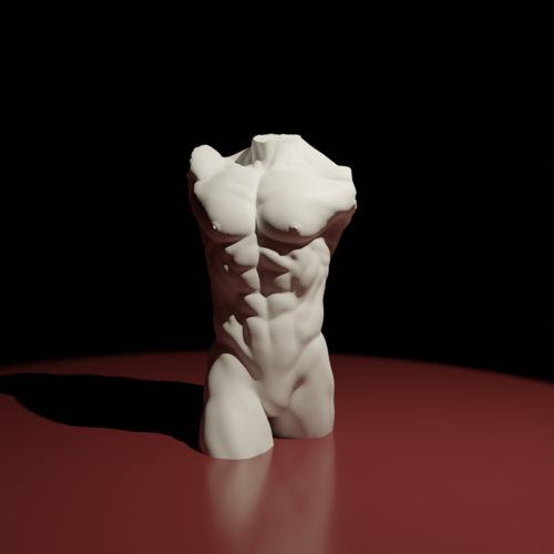 Man bust sculpture 3D Print 288473