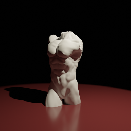 Man bust sculpture 3D Print 288476
