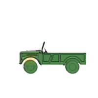 RC Body GAZ 69 1/8 Scale - Thumbnail 1