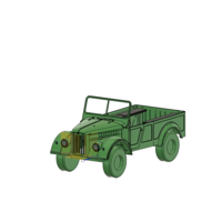RC Body GAZ 69 1/8 Scale - Thumbnail 3