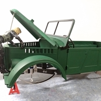 RC Body GAZ 69 1/8 Scale - Thumbnail 14