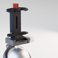 Tripod Mobile Phone Clamp V2 - Thumbnail 3