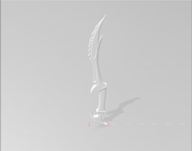 Daedric Dagger from Skyrim 3D Print 288595