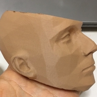 pot /man face flowerpot - Thumbnail 4