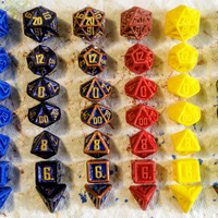 D&D Dice Set with Outset Numbering (d4 to d20) - Thumbnail 7