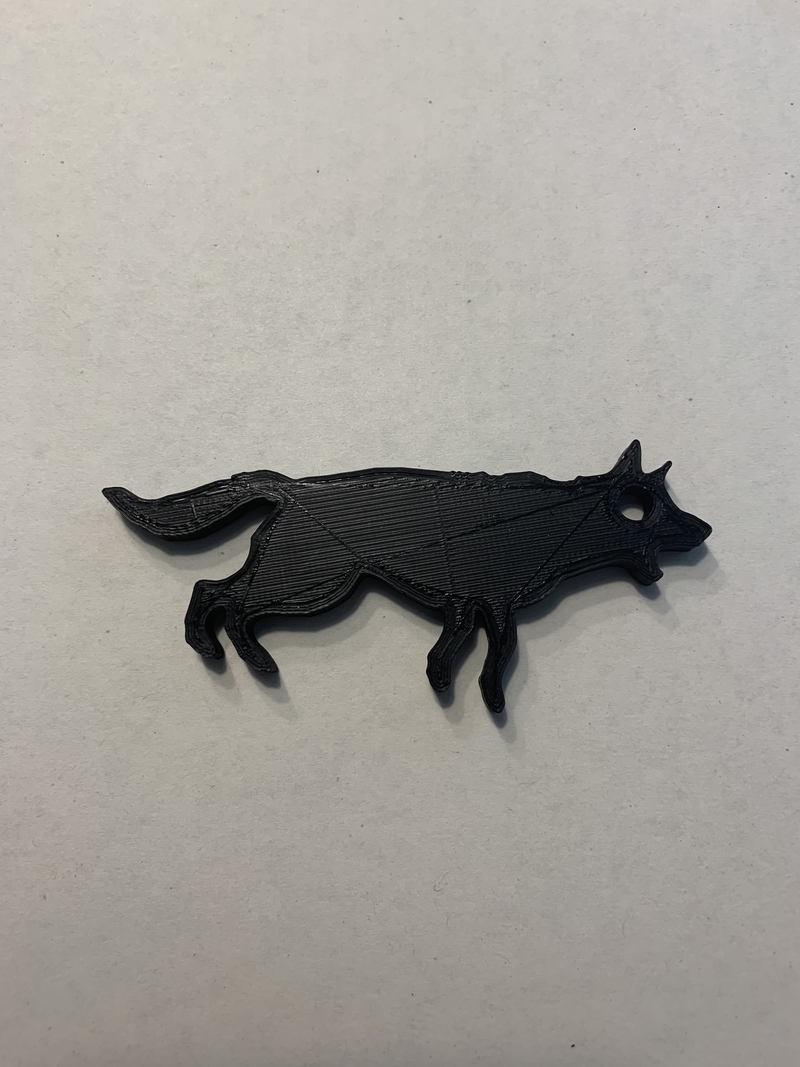 Gerrman Shepard Keychain