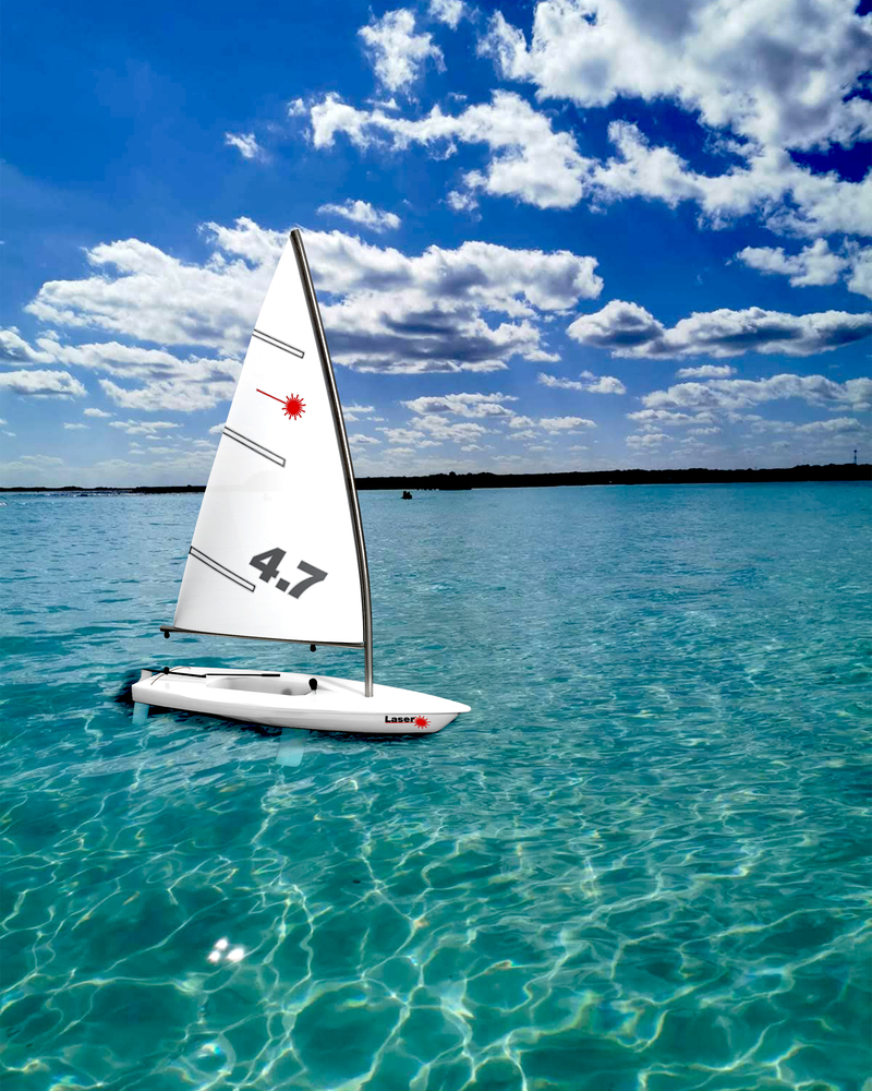 Laser 4.7 Sailing Boat