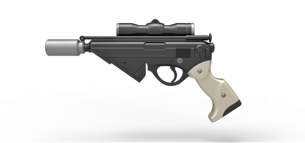 Blaster pistol Night Sniper X-8 from Star Wars