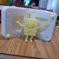 Small Sponge Bob Mold 3D Printing 28881