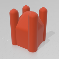 Small Castle retraction test 3D Printing 288842