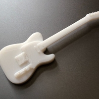 Small Telecaster keychain 3D Printing 288858