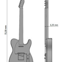 Telecaster keychain - Thumbnail 10