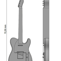 Telecaster keychain - Thumbnail 11