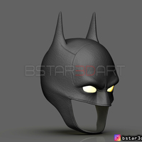 Batman Mask - Robert Pattinson - The Batman 2021 - Thumbnail 3