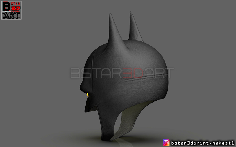 Batman Mask - Robert Pattinson - The Batman 2021 3D Print 288889