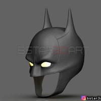 Batman Mask - Robert Pattinson - The Batman 2021 - Thumbnail 5