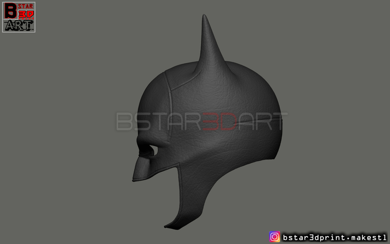 Batman Mask - Robert Pattinson - The Batman 2021 3D Print 288893
