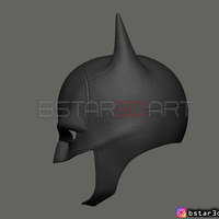 Batman Mask - Robert Pattinson - The Batman 2021 - Thumbnail 8