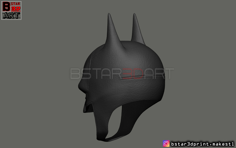 Batman Mask - Robert Pattinson - The Batman 2021 3D Print 288894
