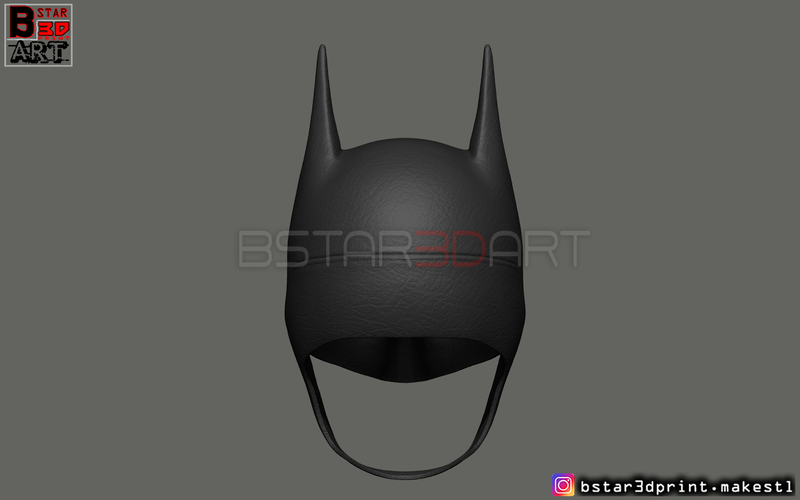 Batman Mask - Robert Pattinson - The Batman 2021 3D Print 288895