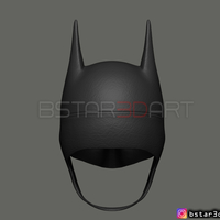 Batman Mask - Robert Pattinson - The Batman 2021 - Thumbnail 10