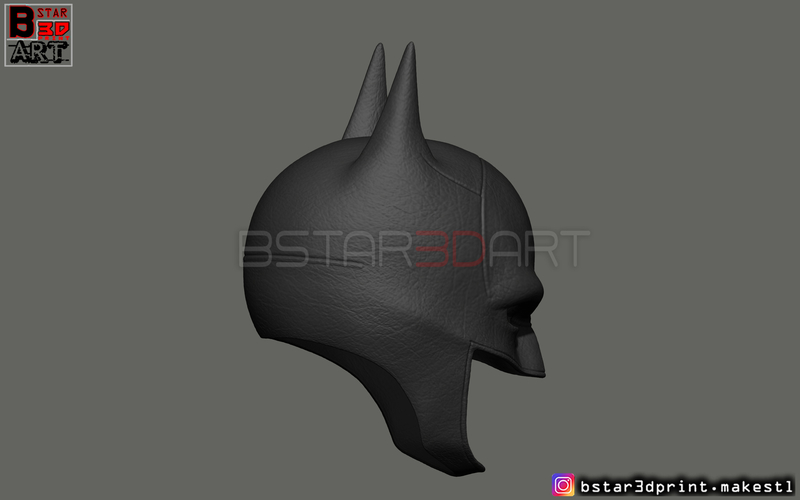 Batman Mask - Robert Pattinson - The Batman 2021 3D Print 288896