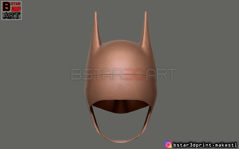 Batman Mask - Robert Pattinson - The Batman 2021 3D Print 288901