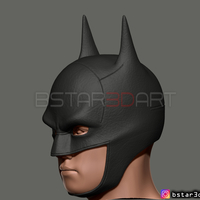 Batman Mask - Robert Pattinson - The Batman 2021 - Thumbnail 21