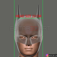 Batman Mask - Robert Pattinson - The Batman 2021 - Thumbnail 22