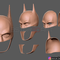 Batman Mask - Robert Pattinson - The Batman 2021 - Thumbnail 24