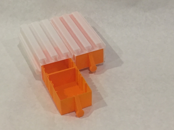 Mini Modular Small Parts Drawers 3D Print 289013