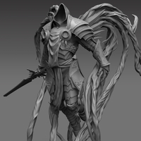 3D Printable Archangel Knight - Thumbnail 3