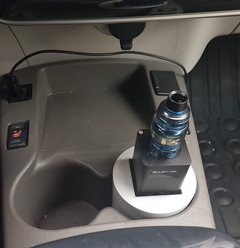 Steam Crave Titan PWM Mod - Car Cupholder