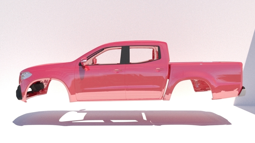 Mercedes Benz X-Class 2018 Body 3D Print 289106