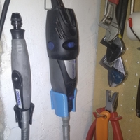 Dremel wall bracket with flexible shaft - Thumbnail 4