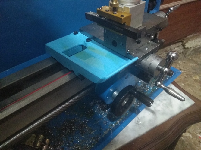 Mini lathe chip tray 3D Print 289201