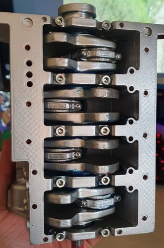 Engine block vw 1.8T ( printable) 3D Print 289243