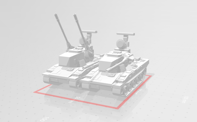 Type 87 anti-aircraft gun tank