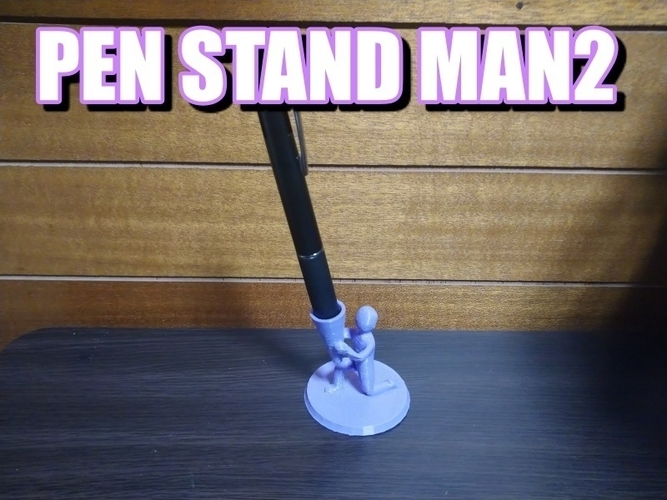 PEN STAND MEN 3D Print 289283