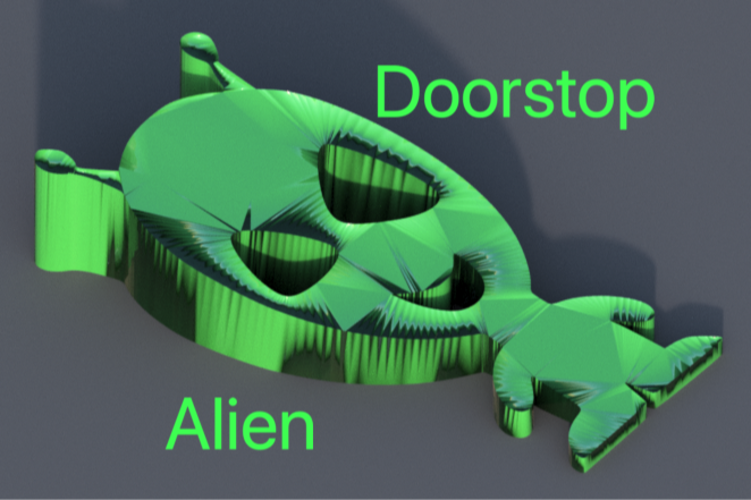 Alien doorstopper