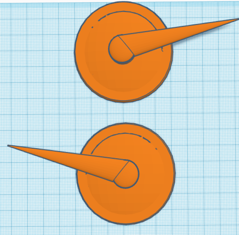 The Flash Ear Pieces (Smaller Wings)