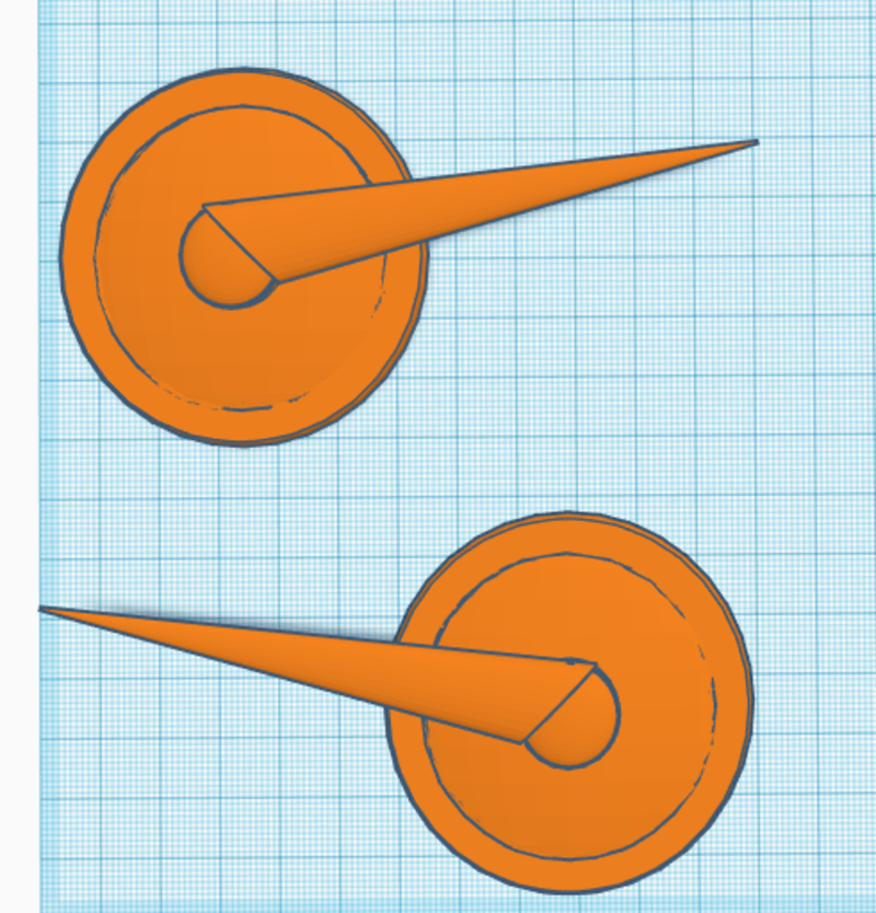 The Flash Ear Pieces (Longer Wings)